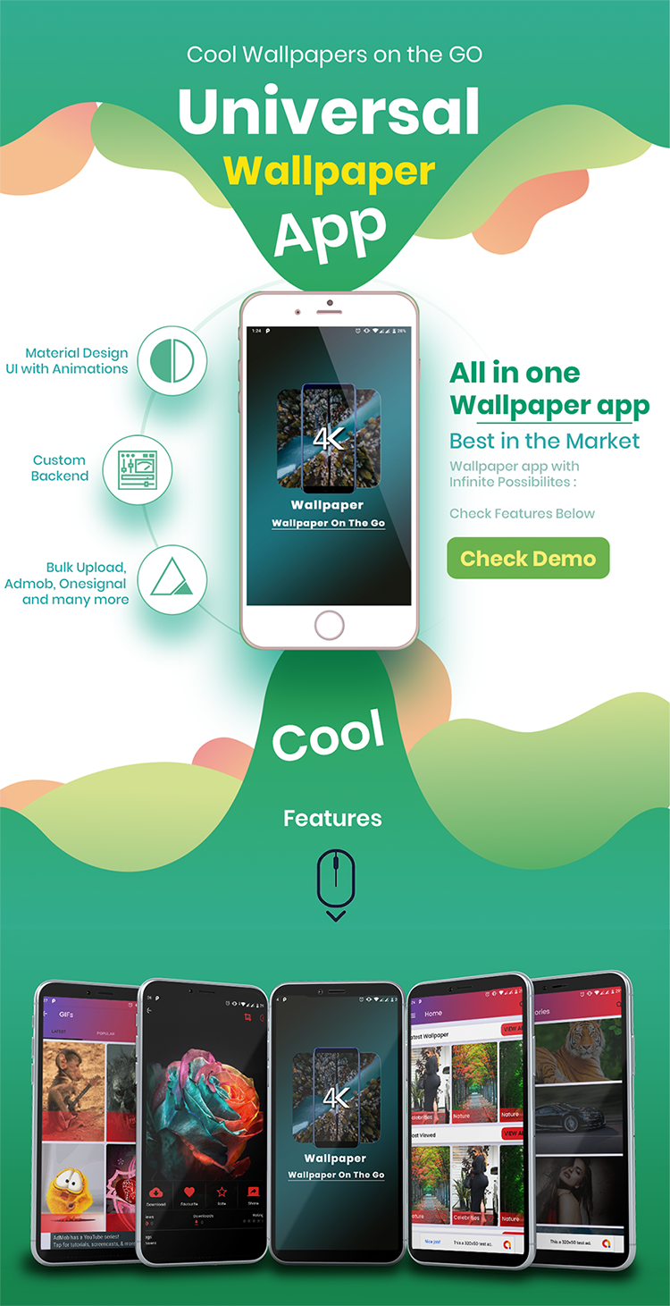 Universal Wallpaper Android app - (HD, Full HD, 4K, Ultra HD Wallpapers) - 3