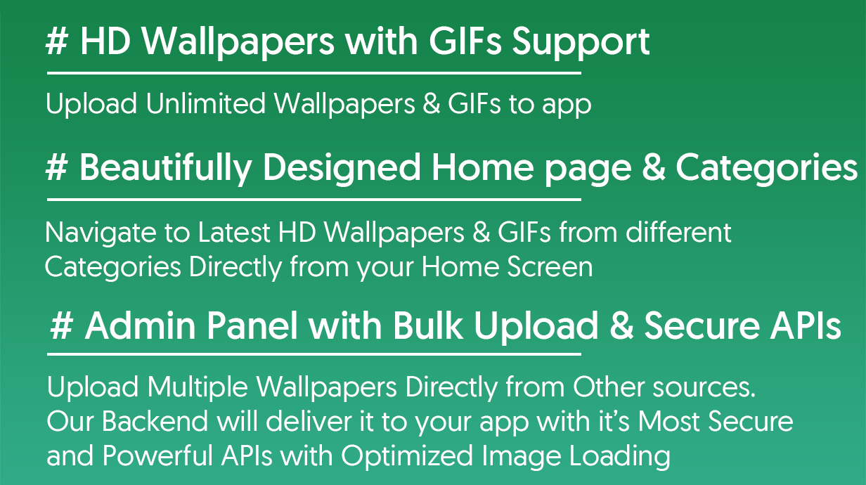 Universal Wallpaper Android app - (HD, Full HD, 4K, Ultra HD Wallpapers) - 4
